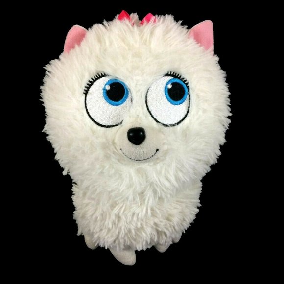 Ty Beanie Babies Secret Life of Pets Gidget Plush 9" White Pomeranian Dog Toy - Picture 2 of 10